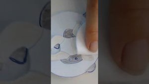 Бумажный мини реборн