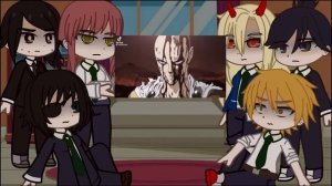 Chainsaw Man React to Saitama vs Cosmic Garou | Tik Toks | ??????