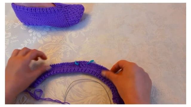 Следочки без швов спицами. 36 -37 р смотреть онлайн