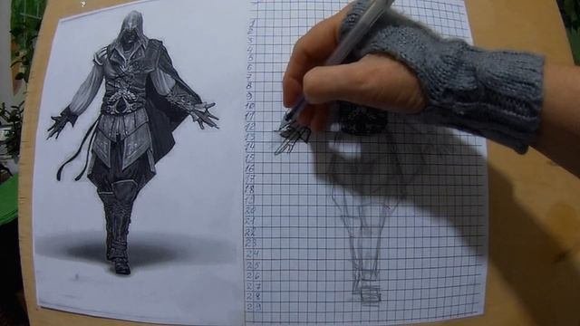 Рисуем Эцио Аудиторе.