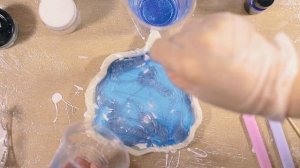 Озеро Байкал в смоле. Lake Baikal in epoxy.