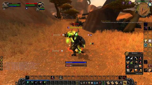 Vanilla WoW Quest Body and Heart (Horde Druid Bear Form) смотреть онлайн