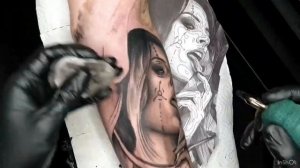 Tattoo process _ Time lapse _ Part I.mp4