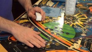 Flight 2000 Pinball Project (Part 6) - Playfield Touch-Up Painting