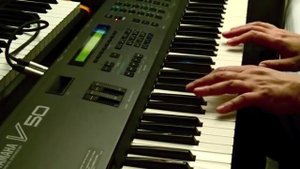 Yamaha V50 FM workstation demo presets - the first 50 sounds