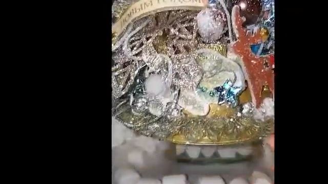 Оригинальная новогодняя упаковка - Банка "Новогодний колокольчик"