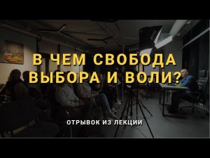 В ЧЕМ СВОБОДА ВЫБОРА И ВОЛИ? | Мини-ролики с лекций