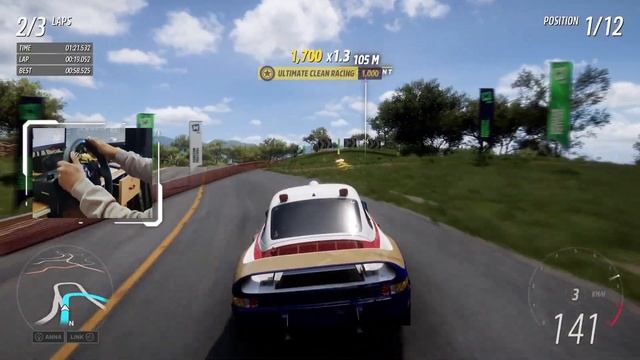 Porsche Rally Raid pro awesome Race |Forza Horizon 5|logitech g923 gameplay