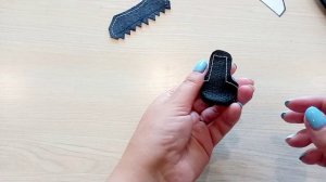 Ботинки для куклы из искусственной кожи /учимся вместе