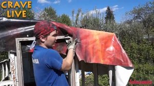 Как правильно накрыть парник Брезентом и Плёнкой