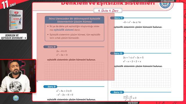 Eşitsizlikler 4 | Denklem ve Eşitsizlik Sistemleri 4 | 11.SINIF MATEMATİK MatBook | 2024 смотреть онлайн