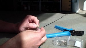 Как обжать коаксиальный провод.