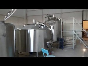 Крафтовая мини пивоварня 2000 литров. Обзор. Варка