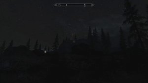 REALISTIC NIGHT IN SKYRIM 2024 #skyrim