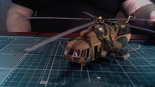 Ми-8 МТ от фирмы "Звезда" 1/72 Mi-8 MTSH from "Zvezda" 1/72 смотреть онлайн