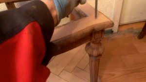 Ремонт стула с ротанговым сиденьем