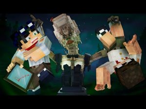 ПИКОВАЯ ДАМА_ ПРИЗЫВ - Страшилки Minecraft