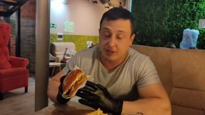 Бургер Санта-Моника в кафе Тепло Комсомольск-на-Амуре