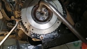 Замена сцепления и ремня грм Заз Шанс с двигателем 1.3