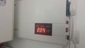Распаковка — Стабилизатор напряжения Sven AVR SLIM-500 LCD