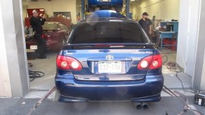 BLP - 2005 Toyota Corolla XRS Turbo 2ZZ-GE Dyno Video 2