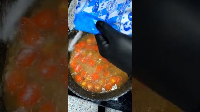 Паста с черри, Пармезаном и Моцареллой!