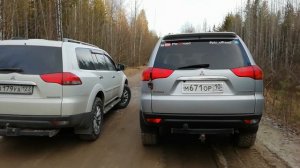 Pajero sport 2. "Битва" подвесок) - Риф, против стока. Вибростенд и немного Offroad