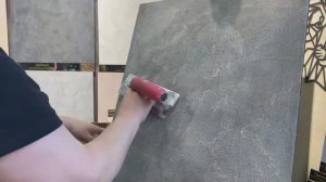Декоративная штукатурка в стиле ЛОФТ _ Своими руками.