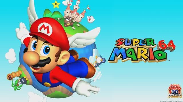 Фоновая музыка - "Super Mario 64 - Main Theme"