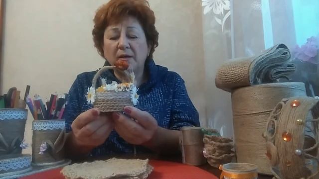 Джут. Любимое хобби для души. Поделки своими руками.