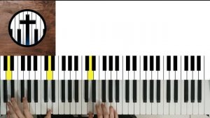 Вижу Бога каждый день | Аккомпанемент на пианино | Видеоурок