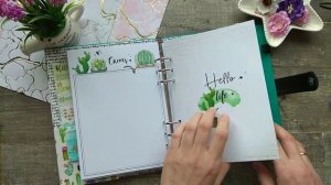 Обзор готовых планеров. Блокнот-мидори.