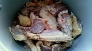 Утка, тушенная с картошкой