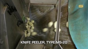 Абразивная машина для чистки картофеля Sormac crp 10-12 и ножевая доочистка на Sormac MS-20