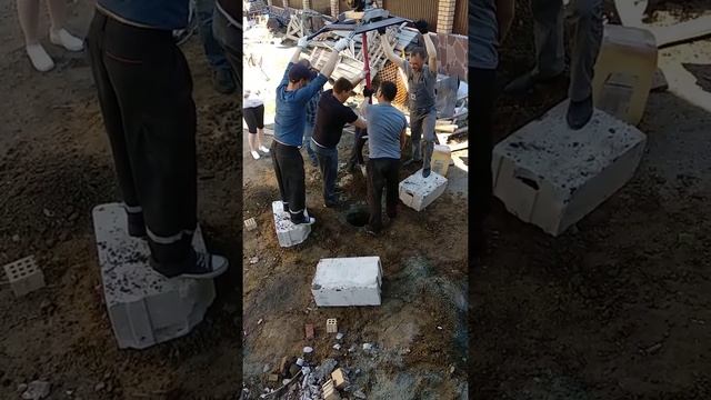 Бурение мотобуром 300 мм смотреть онлайн