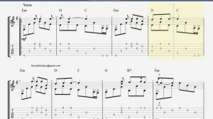 Nothing else matters (Metallica) - Rockschool Acoustic Grade 4 solo guitar