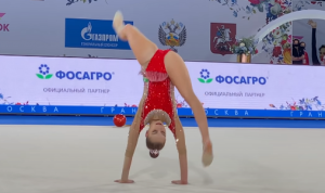 Арина Аверина выступление с обручем Гран при Москва 2022 AA 4K видео