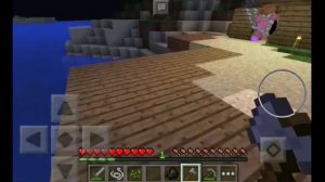 Выживание вдвоём в minecraft 0.14.0(Трешак)