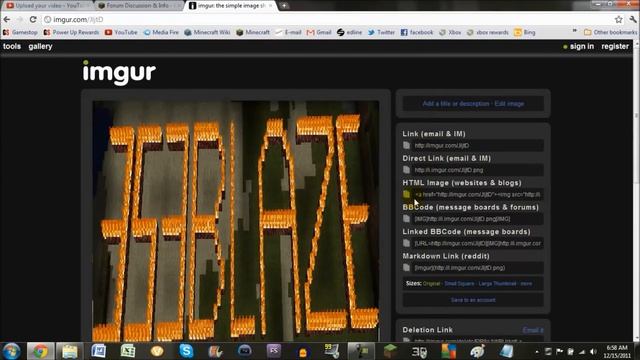 How To Upload Pictures To The Minecraft Forum смотреть онлайн