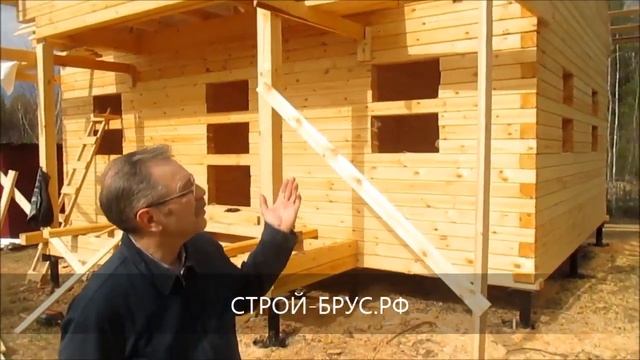 Видео отзыв о строительстве дома из бруса в Нижегородской области смотреть онлайн