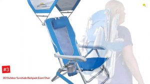 Top 5 Best Backpack Beach Chairs In 2022