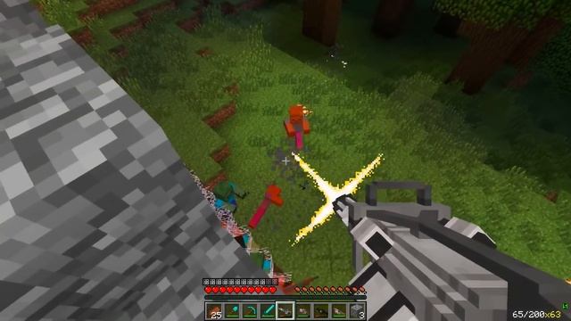 АРМИЯ ЖИТЕЛЕЙ НУБА И ПРО ПРОТИВ 1000 ЗОМБИ В МАЙНКРАФТ! НУБ И ПРО В ЗОМБИ АПОКАЛИПСИС В MINECRAFT смотреть онлайн