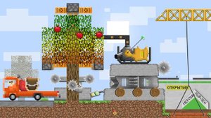 Лесопилка в 2D Майнкрафт с физикой! Часть 7! #Майнкрафтв2d #2дмайнкрафт