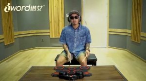 Электронная ударная установка с двойными динамиками Барабан iWord Noah G3003 hand roll USB