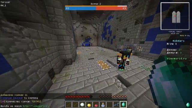 Битва мобов в Майнкрафте - Minecraft Mob Wars #1 смотреть онлайн