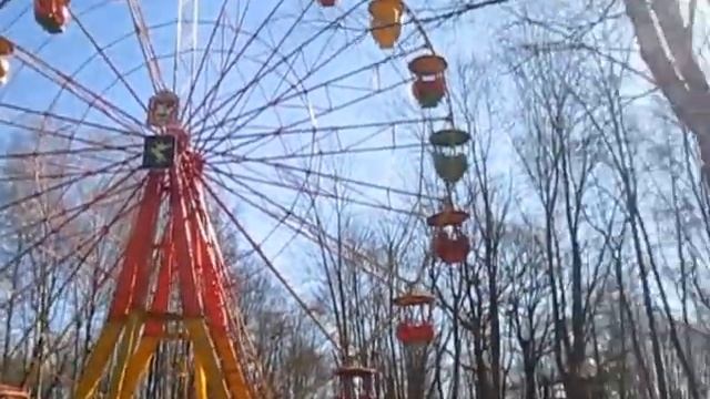 Химки.Парк.Колесо обозрение.Открытие весеннего сезона. смотреть онлайн