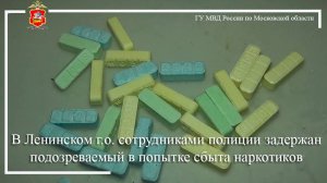 В Ленинском г.о. сотрудниками полиции задержан подозреваемый в попытке сбыта наркотиков