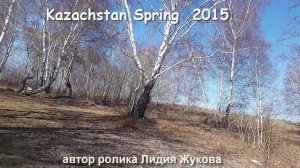 Жизнь в Казахстане  Природа ранней весной. Early spring Nature Kazachstan