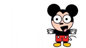 Shinunoga E-Wa but Mickey Mouse sings it