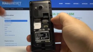 How to Insert SIM & SD Cards in NOKIA 216 – Dual SIM